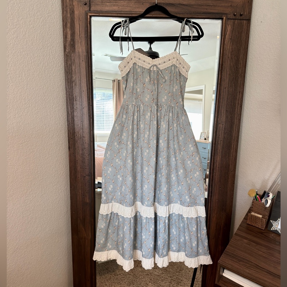❌SOLD❌ Christy Dawn Emma Dress in Pansy Blues